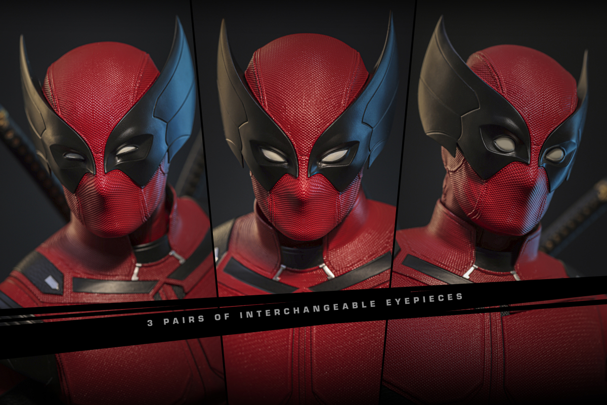 Deadpool and Wolverine Hot Toys Wolverinepool 1/6 Figure Brings Concept Art to Life