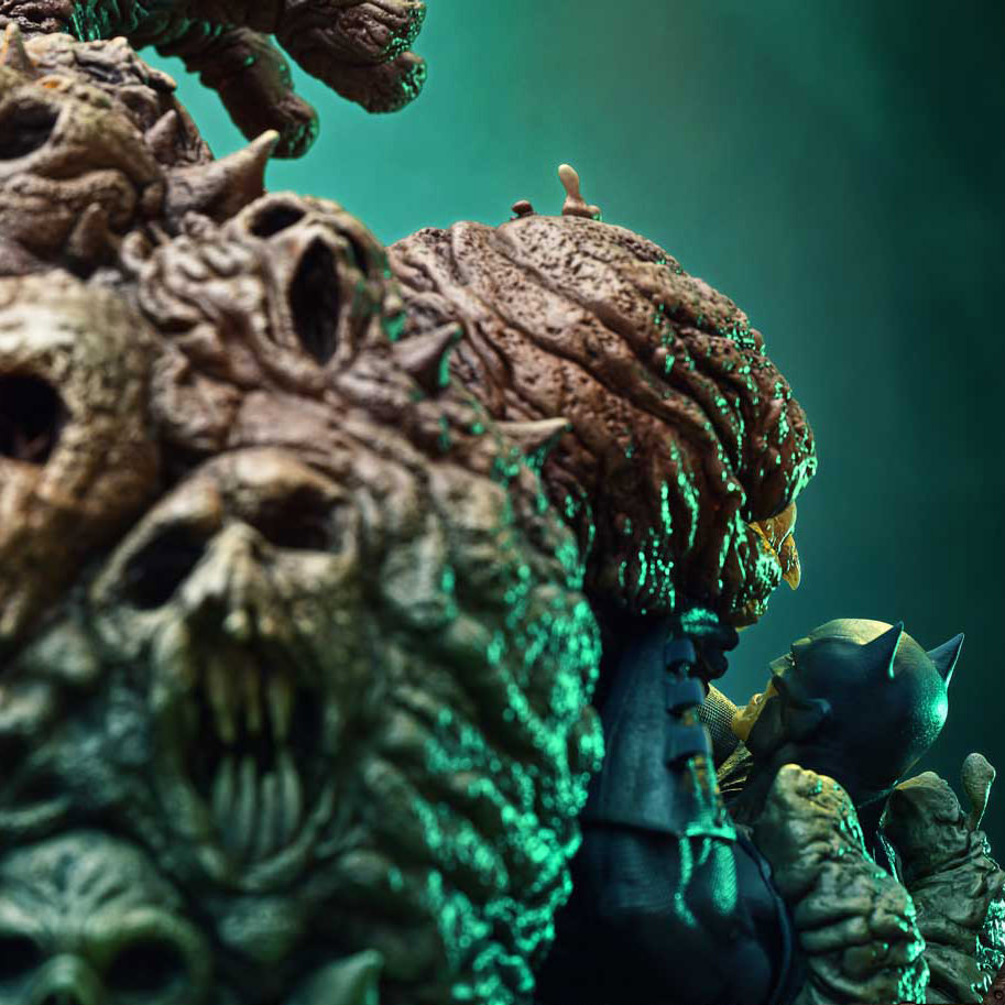 Batman vs Clayface (Deluxe Bonus Version) Quarter Scale Statue by Prime 1 Studio