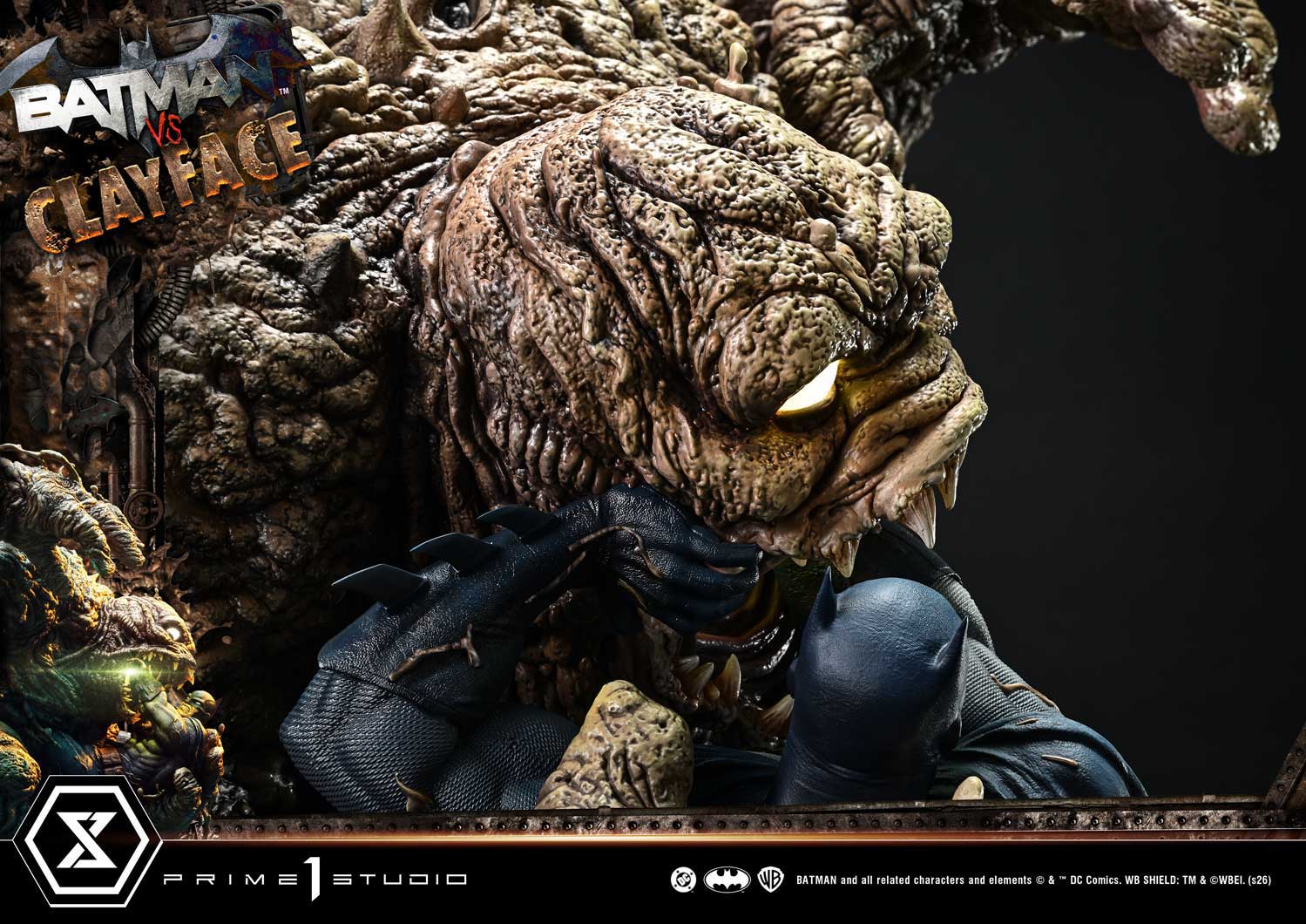 Batman vs Clayface (Deluxe Bonus Version) Quarter Scale Statue by Prime 1 Studio