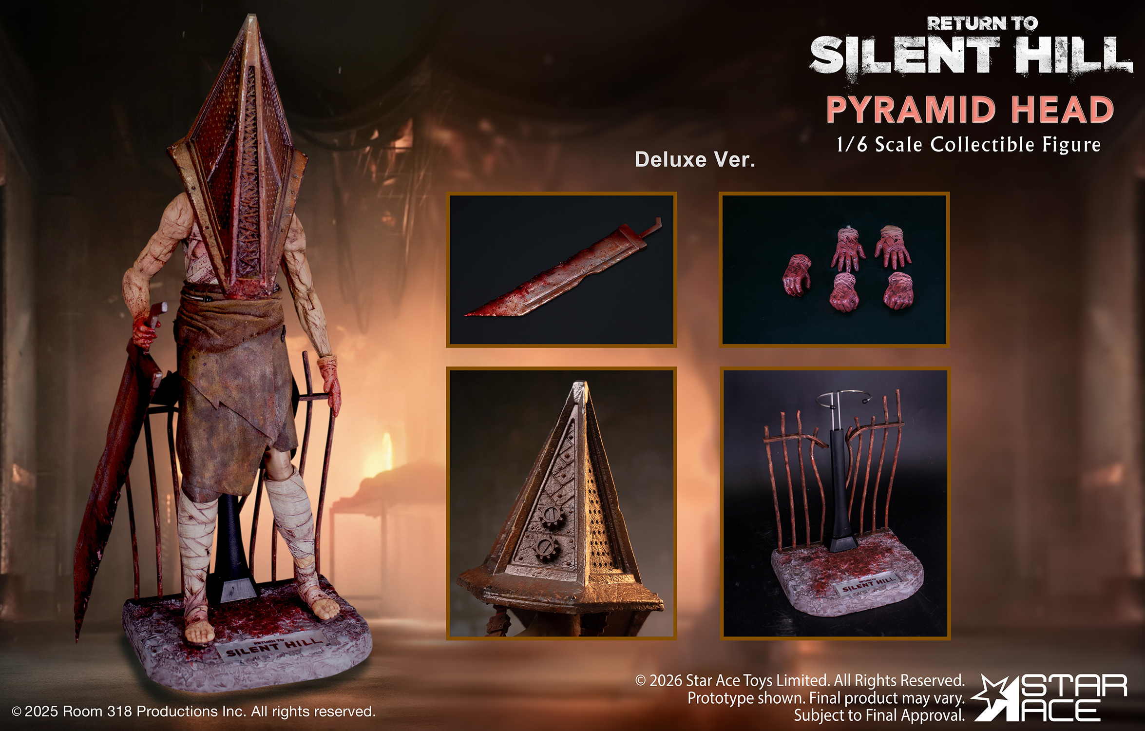 Pyramid Head (Deluxe Version) Sixth Scale Figure by Star Ace Toys