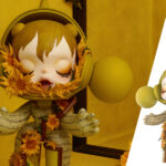 MEGA α SKULLPANDA 400% Van Gogh Museum Sunflowers Collectible Figure by Pop Mart