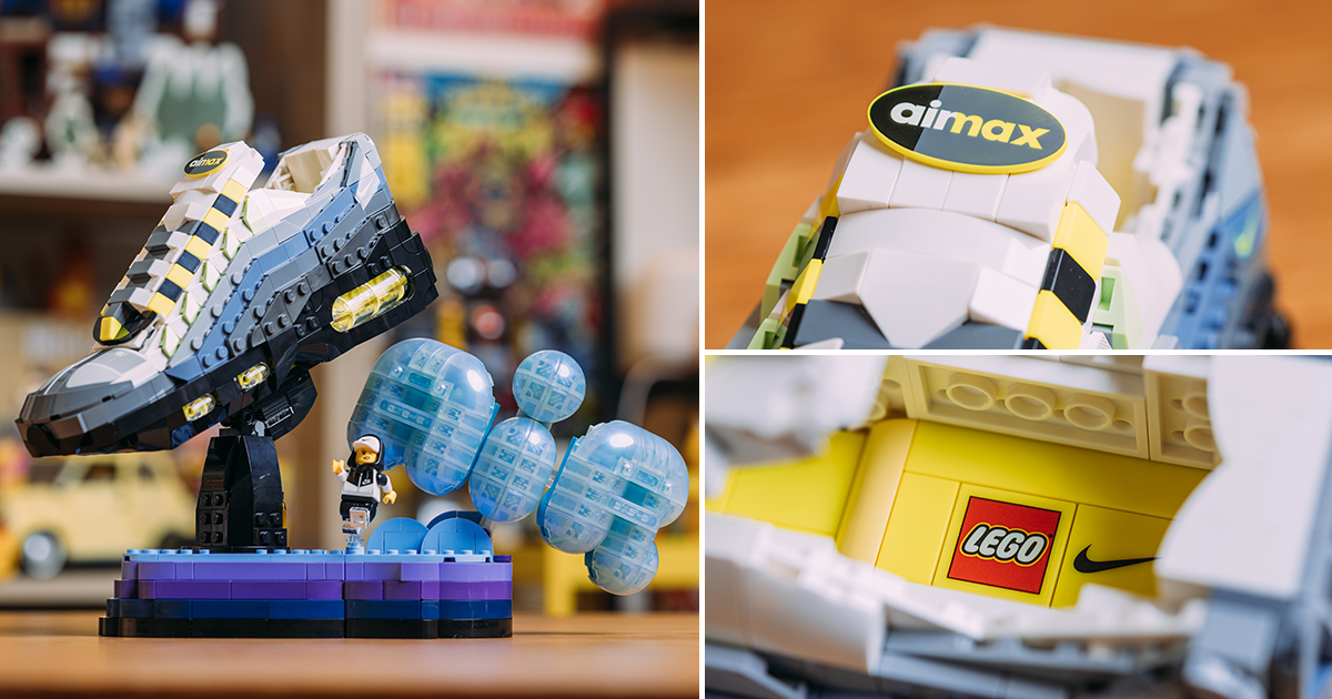 Nike Air Max 95 LEGO Editions 43025 Puts a 1995 Runner on Your Shelf