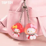 Sanrio Characters Strawberry Candy Series Mini Vinyl Keychain Pendant Blind Box
