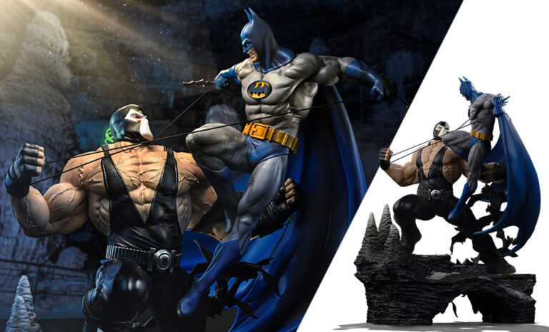 Batman vs Bane exclusive 1:10 Art Scale Statue by Iron Studios