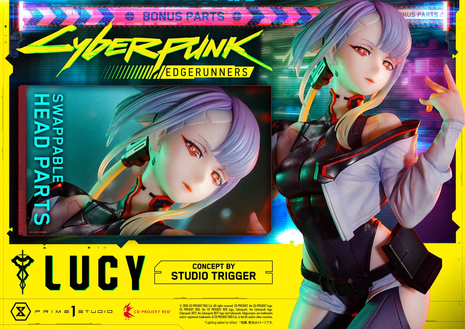 Concept Masterline Cyberpunk: Edgerunners Lucy "Concept by Studio TRIGGER" Bonus Version