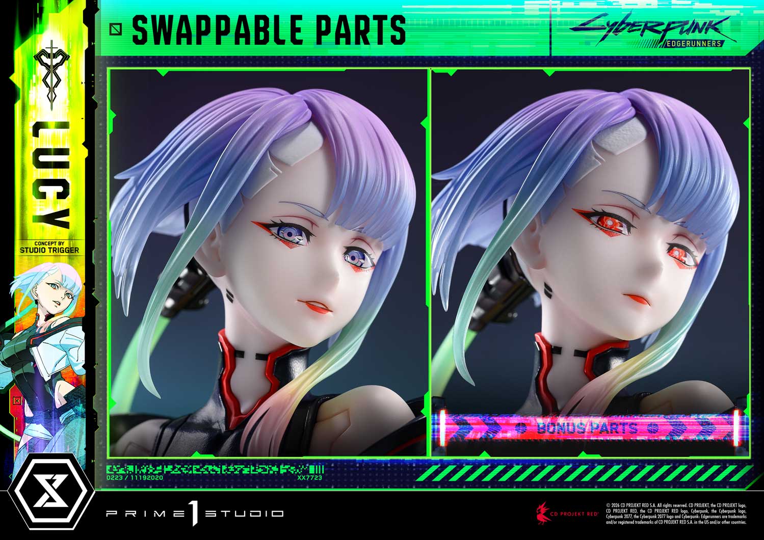 Concept Masterline Cyberpunk: Edgerunners Lucy "Concept by Studio TRIGGER" Bonus Version