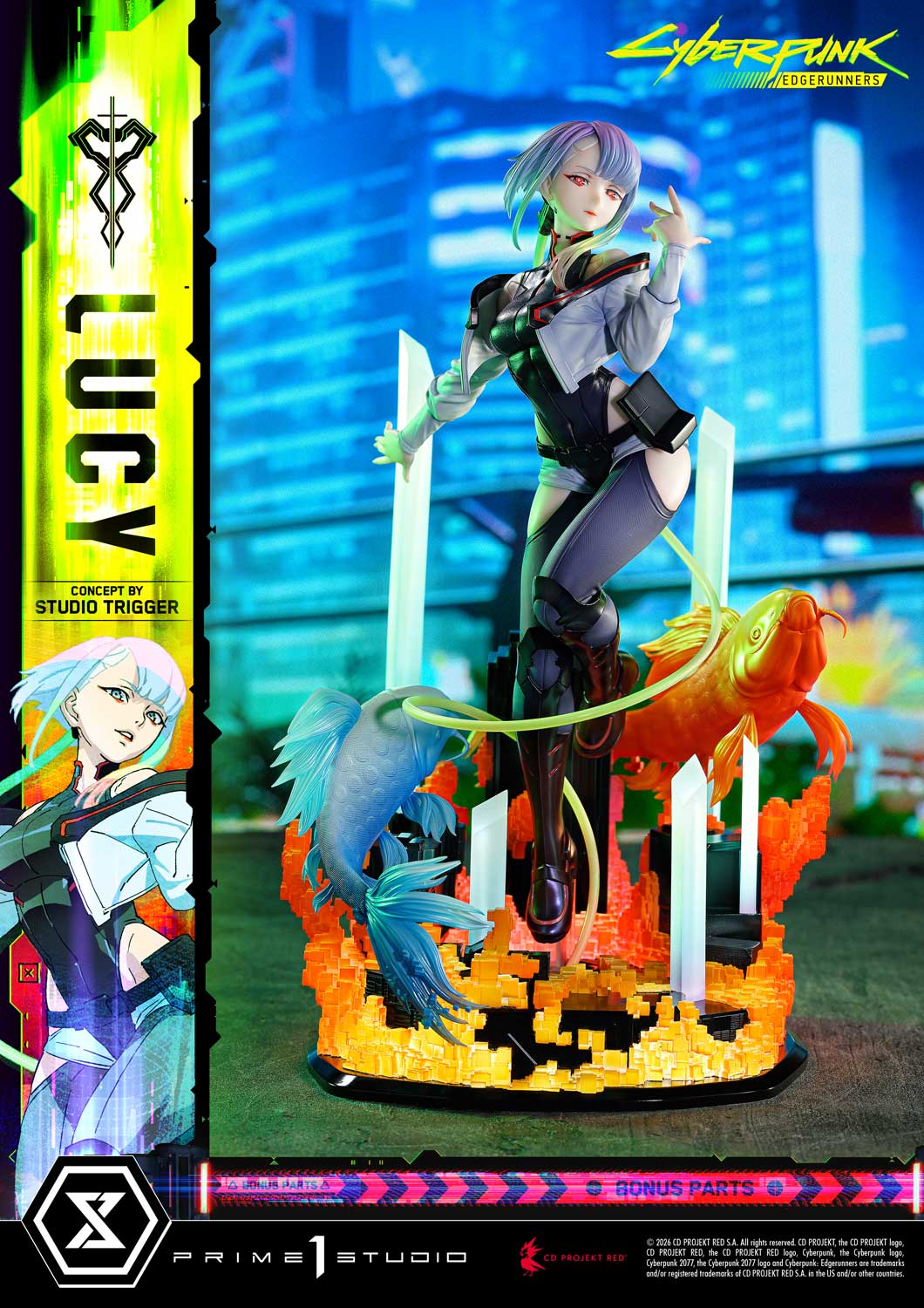 Concept Masterline Cyberpunk: Edgerunners Lucy "Concept by Studio TRIGGER" Bonus Version
