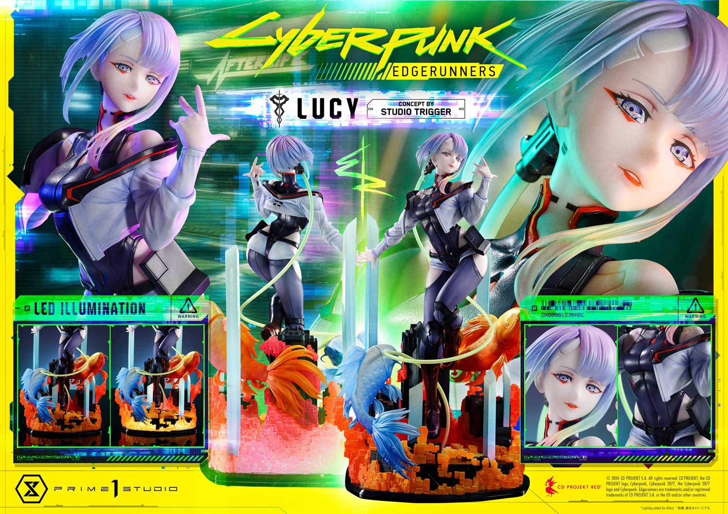 Concept Masterline Cyberpunk: Edgerunners Lucy "Concept by Studio TRIGGER" Bonus Version