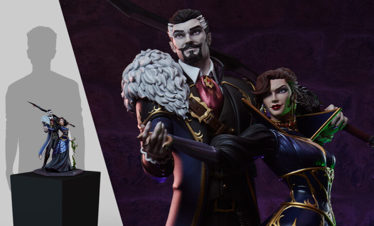 The Briarwoods - Vox Machina Statue by Sideshow Collectibles