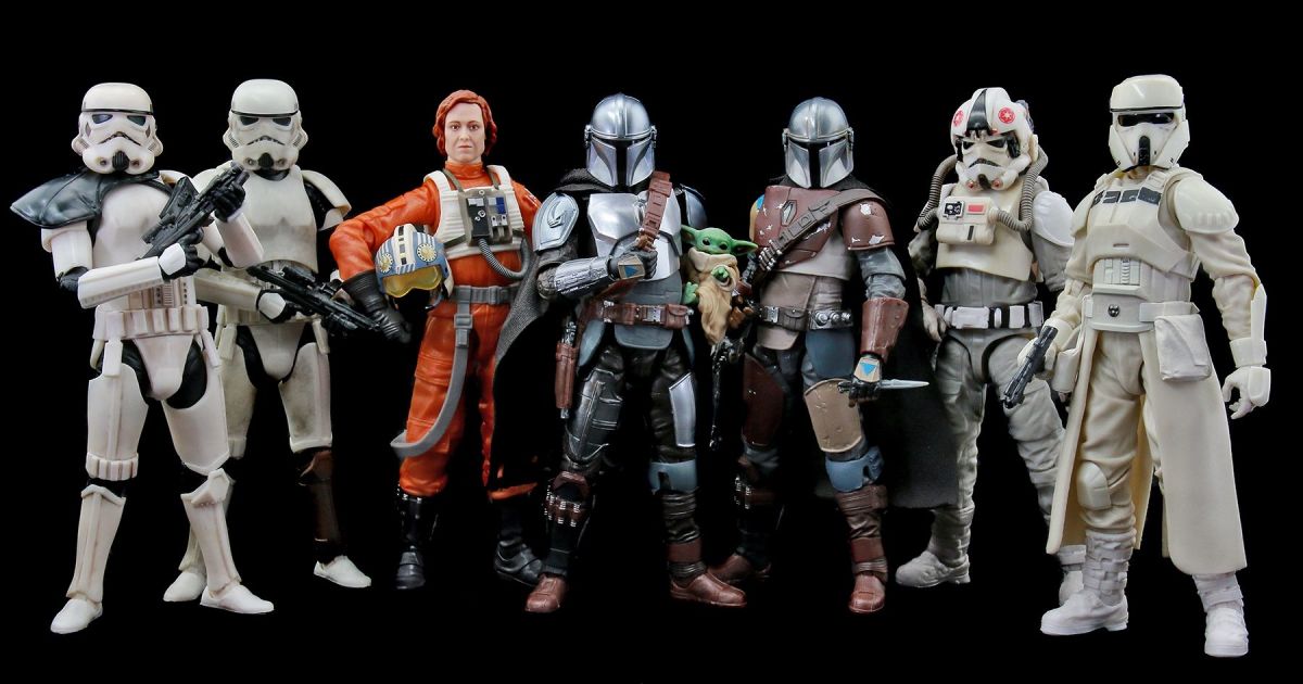 Star Wars The Black Series The Mandalorian and Grogu Wave Brings Weathered Beskar and Remnant Troopers