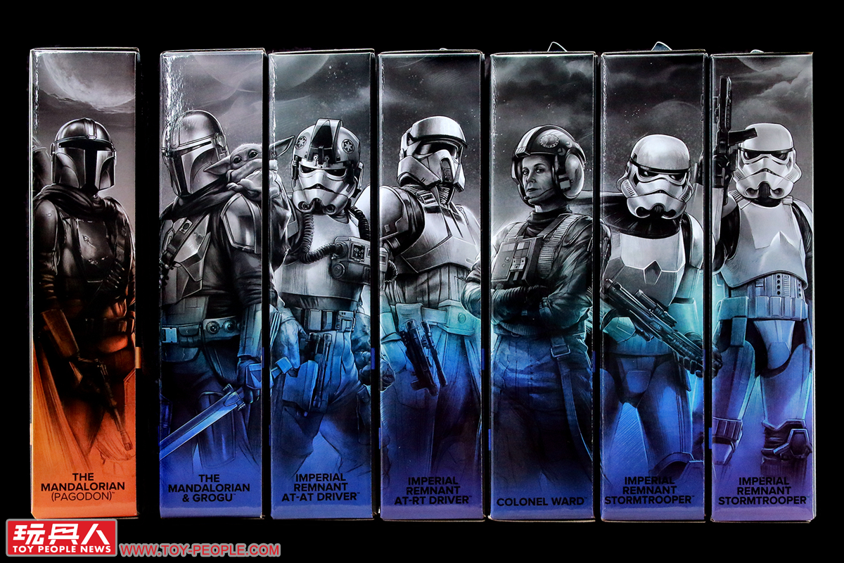 Star Wars The Black Series The Mandalorian and Grogu Wave Brings Weathered Beskar and Remnant Troopers
