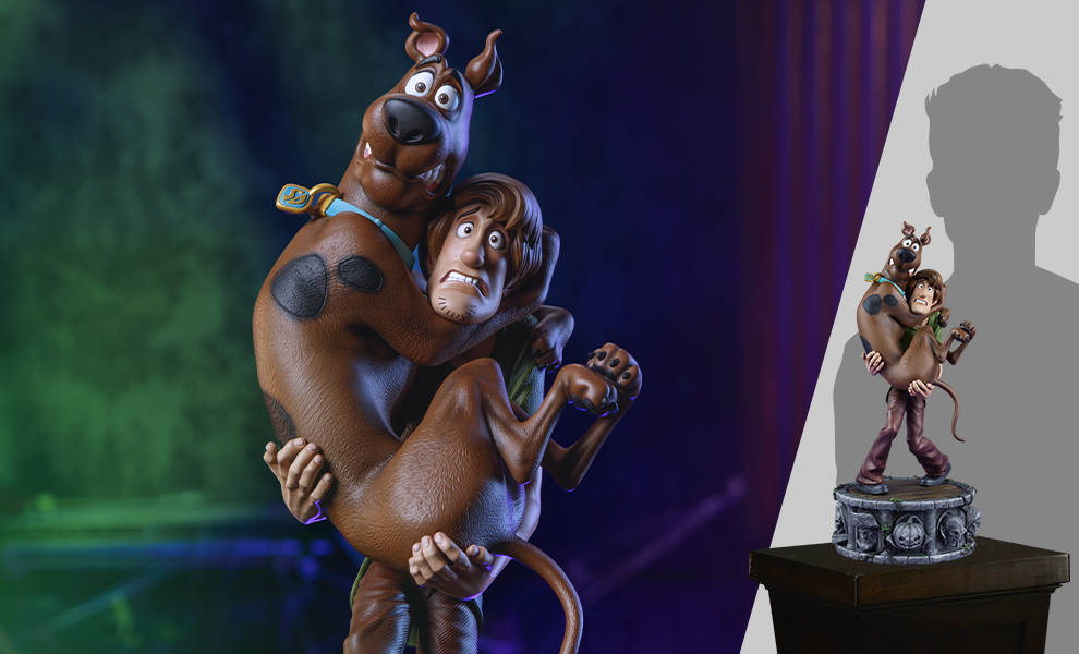 Scooby-Doo and Shaggy Statue by Sideshow Collectibles