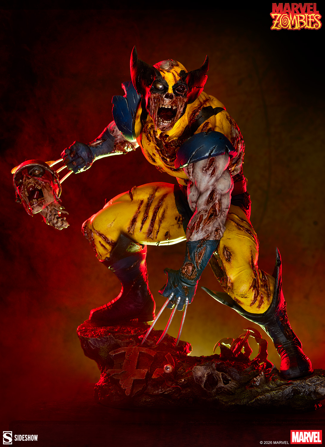 Wolverine: Marvel Zombies Statue by Sideshow Collectibles
