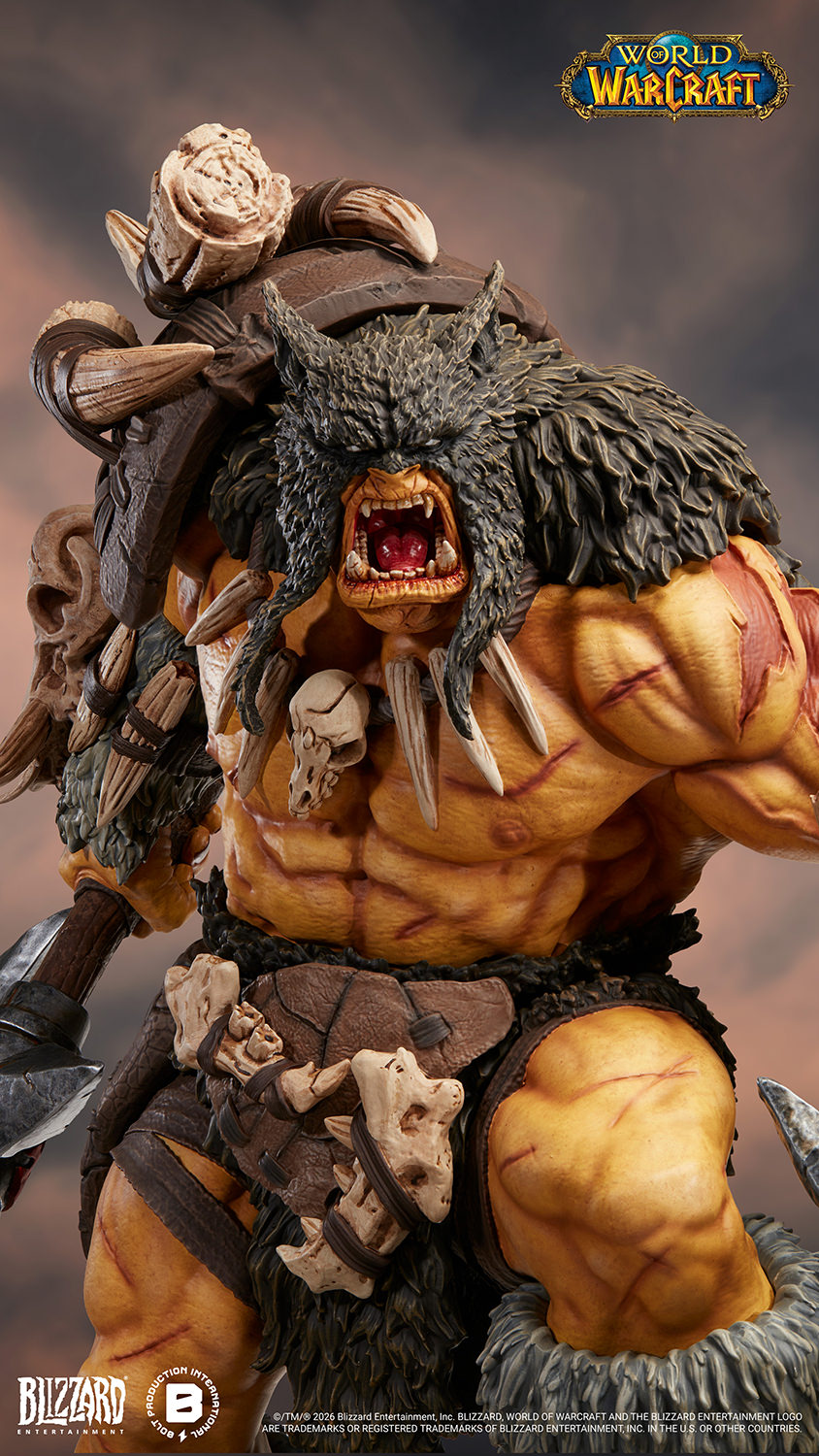 Rexxar &amp; Misha Statue by Bolt Production