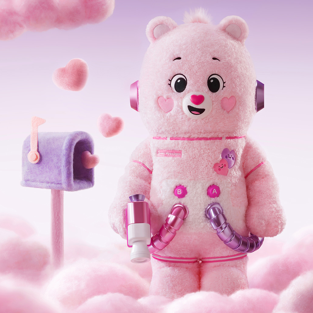 MEGA SPACE MOLLY 1000% Sweet Messages Bear Collectible Figure by POP MART