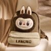 THE MONSTERS — Classic Bag LABUBU Berber Fleece Backpack (Brown) | POP MART THE MONSTERS — Classic Bag LABUBU Berber Fleece Backpack (Brown) | POP MART