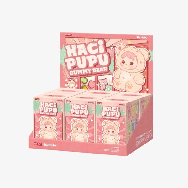HACIPUPU — Gummy Bear Vinyl Plush Pendant Blind Box | POP MART HACIPUPU — Gummy Bear Vinyl Plush Pendant Blind Box | POP MART