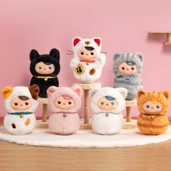 PUCKY — Roly-Poly Kitty Vinyl Plush Blind Box | POP MART