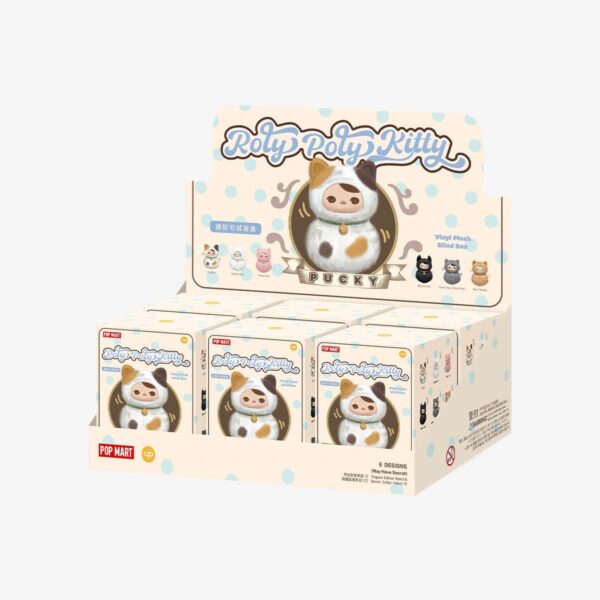 PUCKY — Roly-Poly Kitty Vinyl Plush Blind Box | POP MART