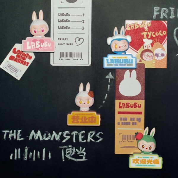 THE MONSTERS — Wacky Mart Fridge Magnet Blind Box | POP MART THE MONSTERS — Wacky Mart Fridge Magnet Blind Box | POP MART