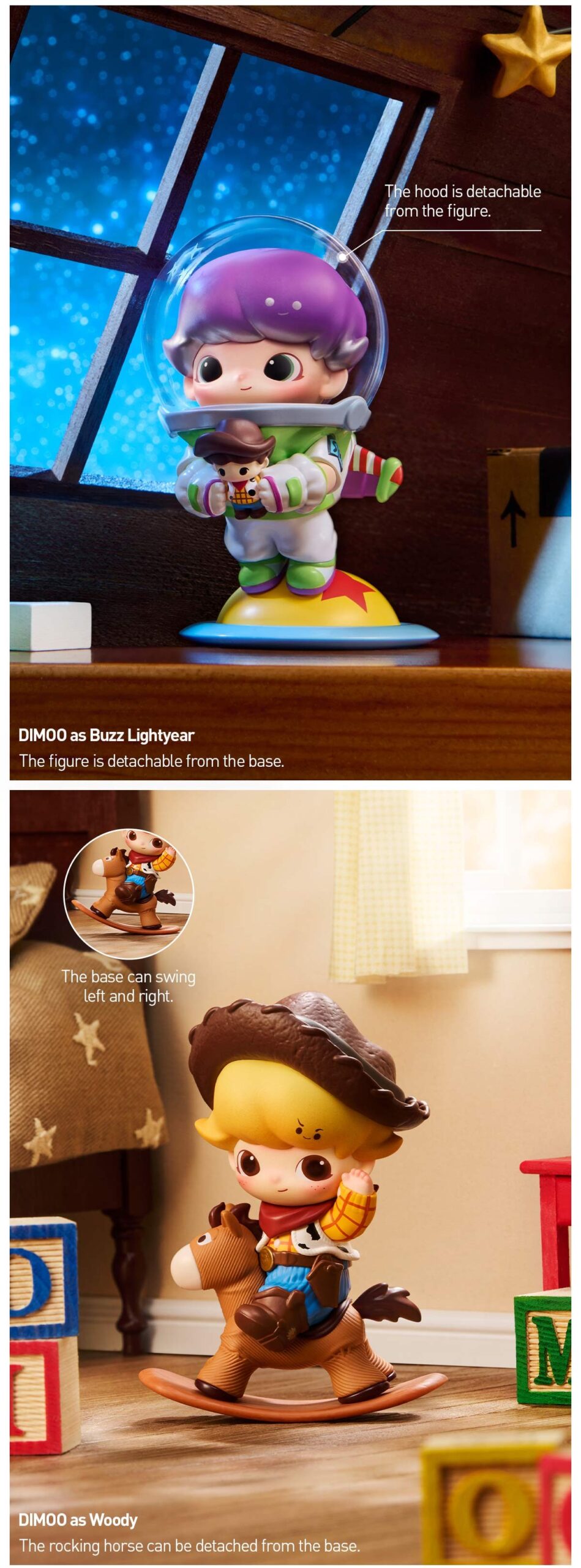 DIMOO × PIXAR — DIMOO WORLD Figures Blind Box | POP MART — official detail