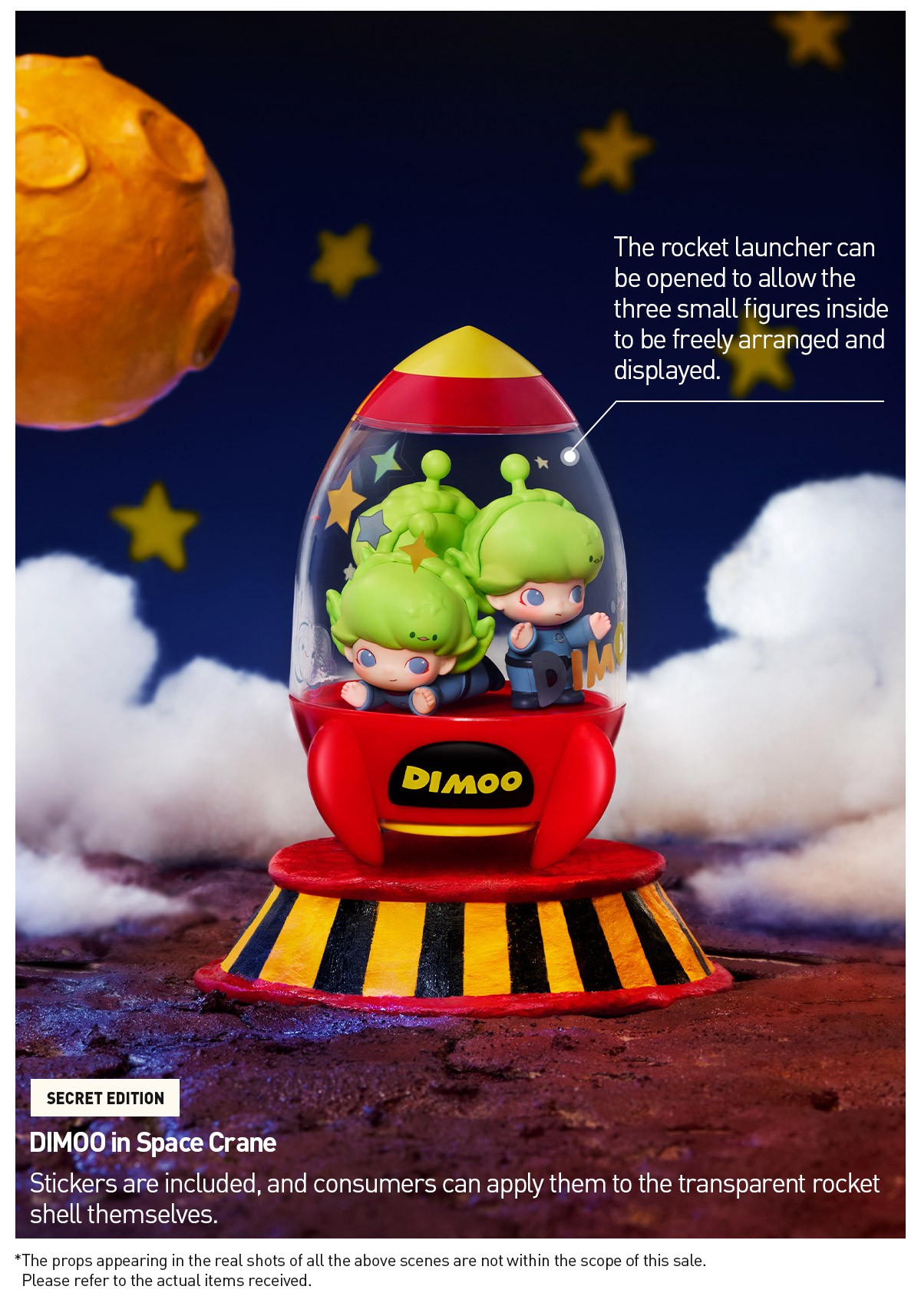 DIMOO × PIXAR — DIMOO WORLD Figures Blind Box | POP MART — official detail