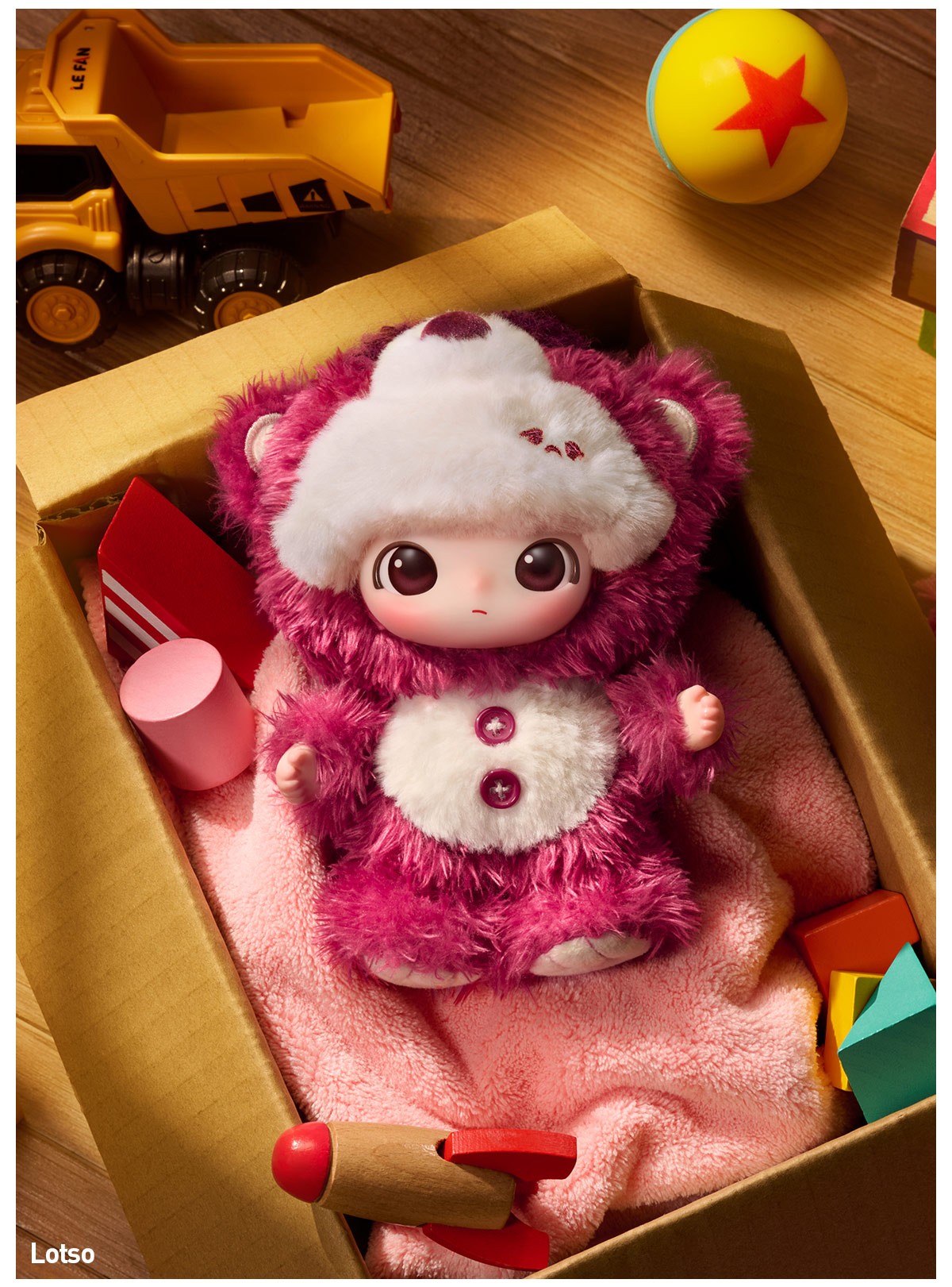 DIMOO × PIXAR — DIMOO WORLD Vinyl Plush Pendant Blind Box | POP MART — official detail