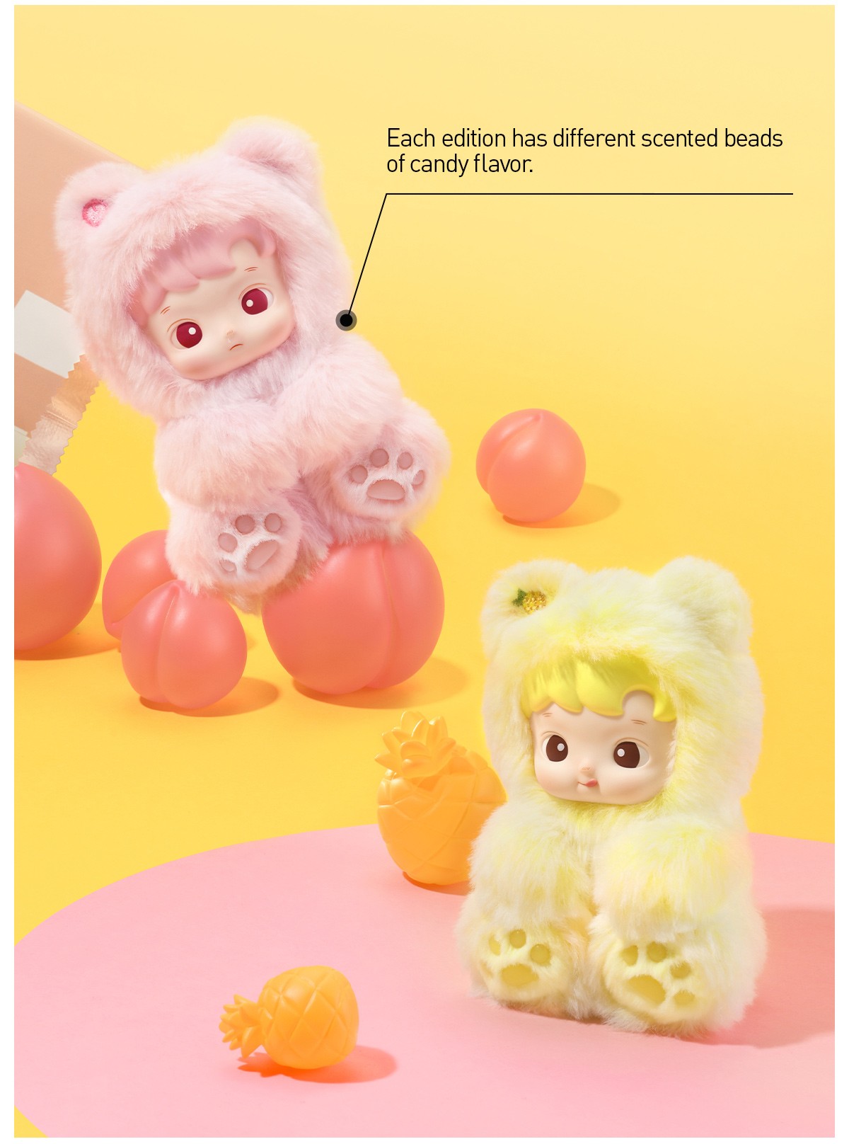 HACIPUPU — Gummy Bear Vinyl Plush Pendant Blind Box | POP MART — official detail