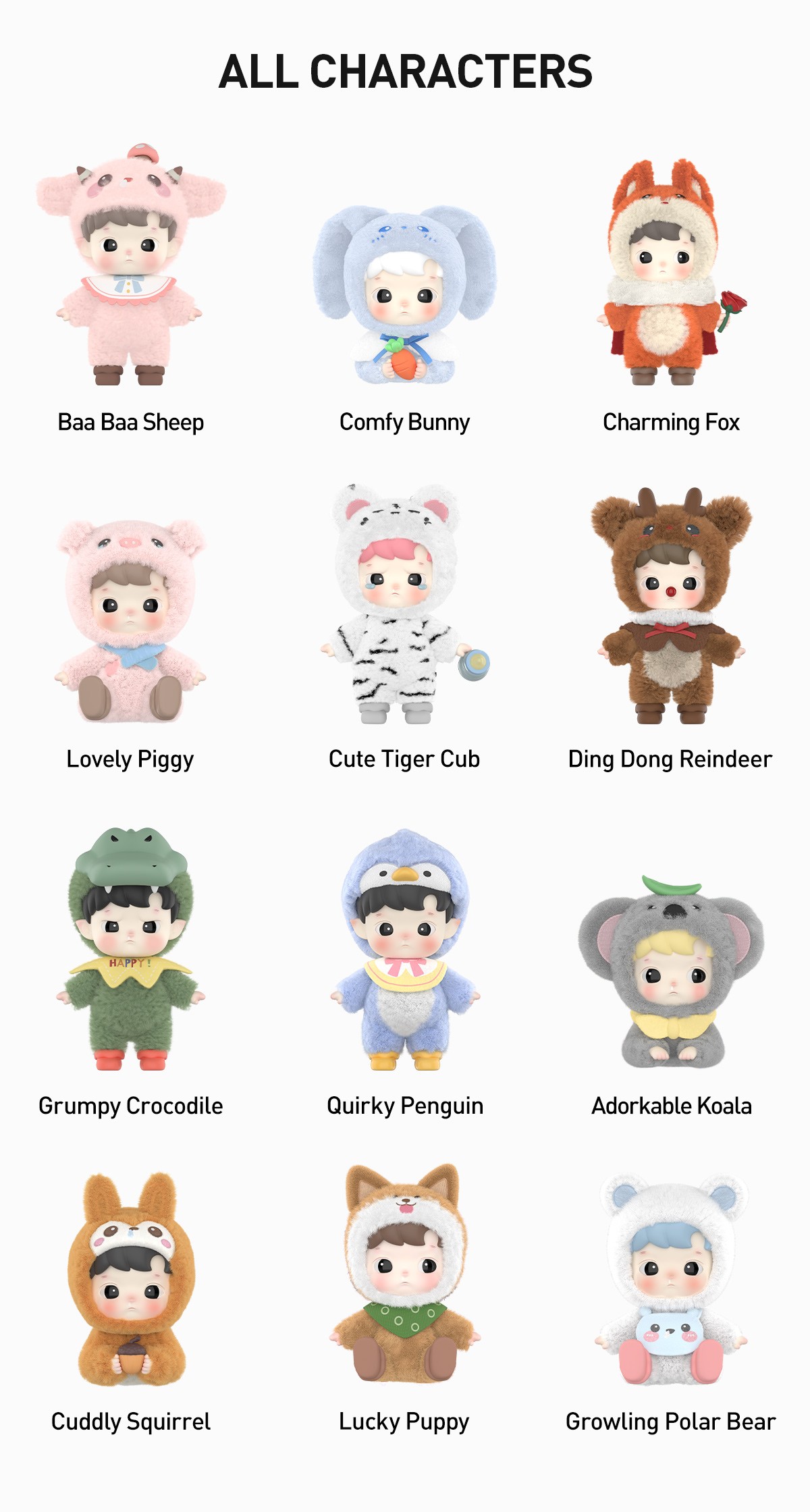 HACIPUPU — Snuggle With You Figures Blind Box | POP MART — official detail