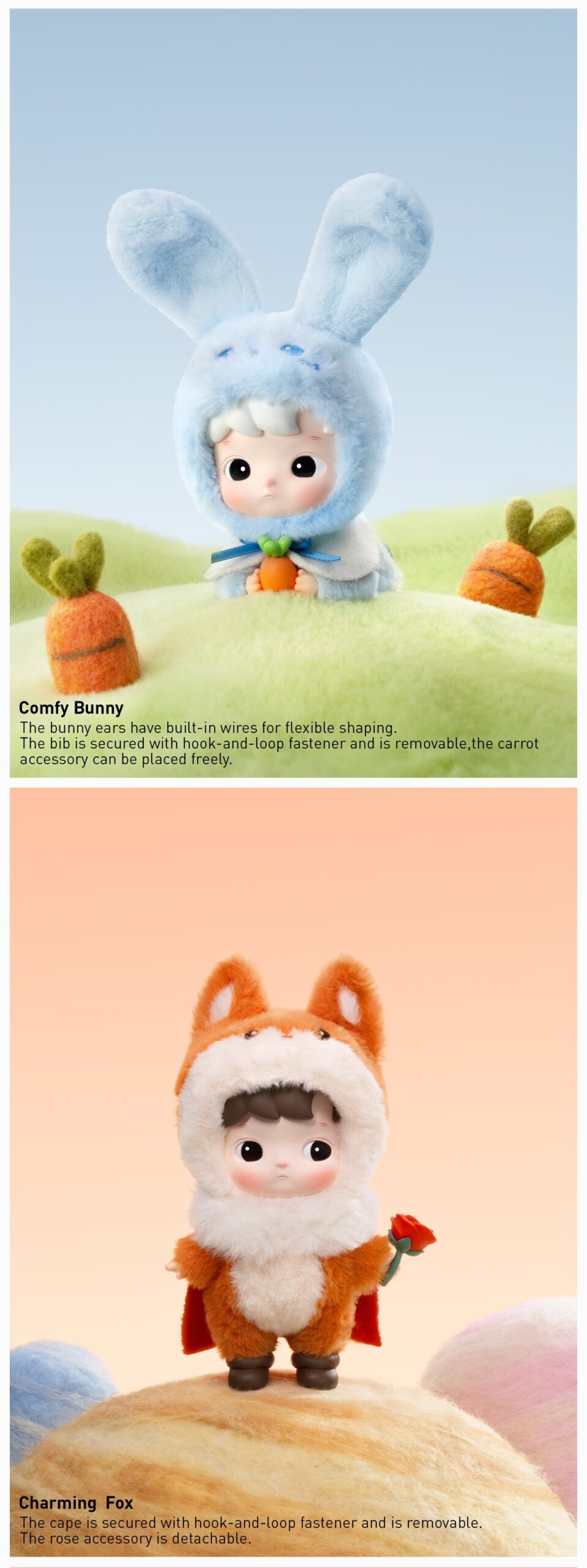 HACIPUPU — Snuggle With You Figures Blind Box | POP MART — official detail