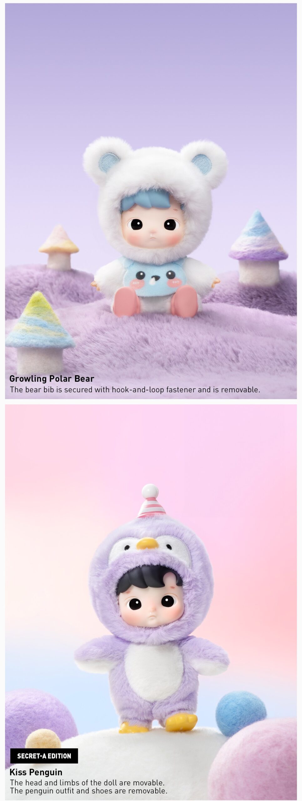 HACIPUPU — Snuggle With You Figures Blind Box | POP MART — official detail