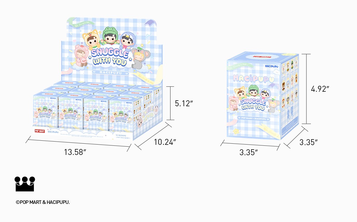 HACIPUPU — Snuggle With You Figures Blind Box | POP MART — official detail