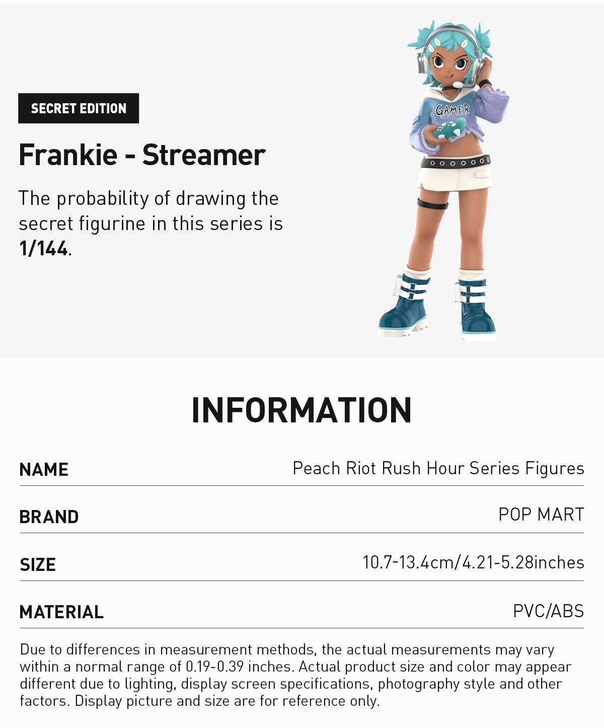 Peach Riot — Rush Hour Figures Blind Box | POP MART — official detail