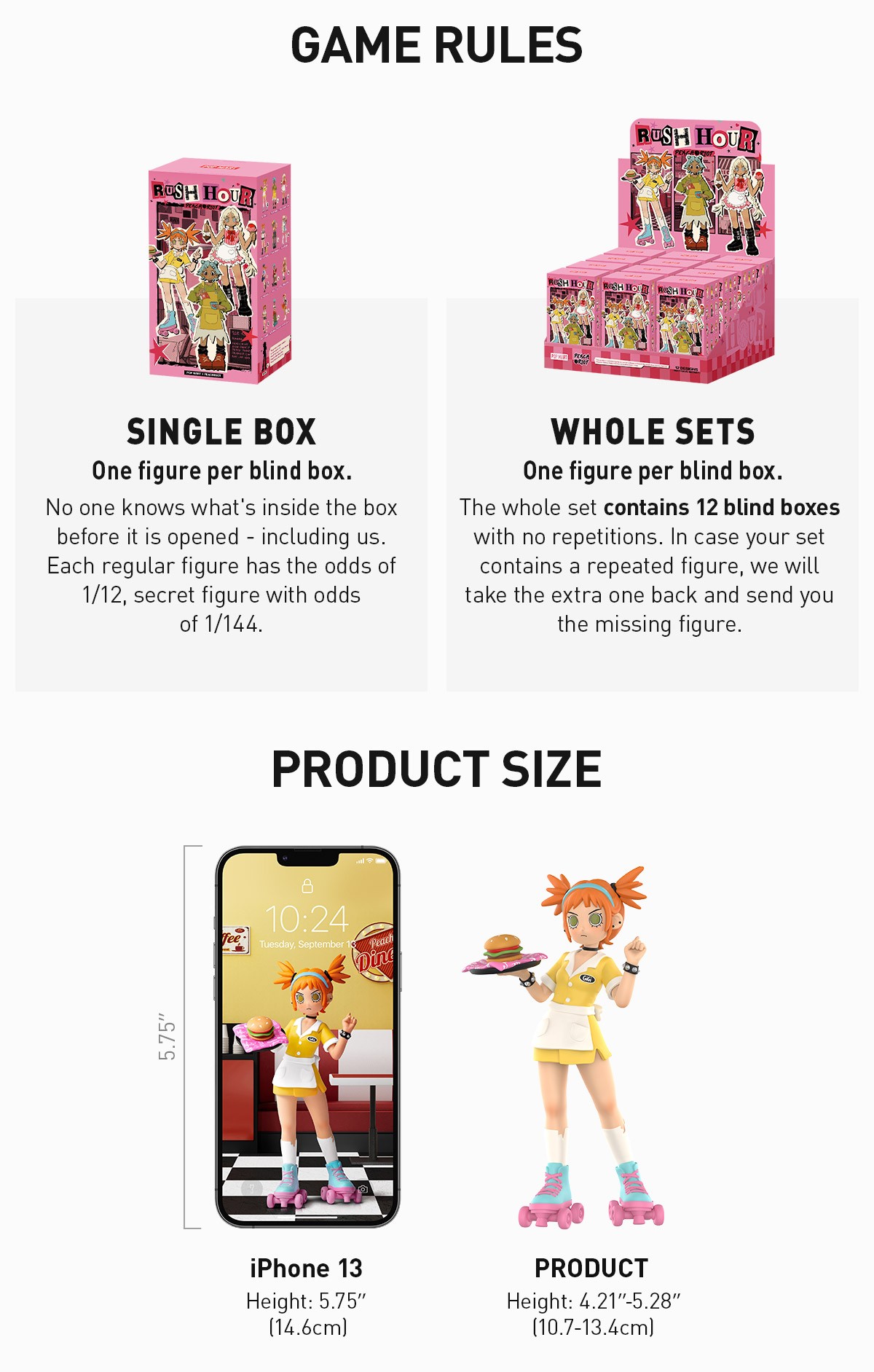 Peach Riot — Rush Hour Figures Blind Box | POP MART — official detail