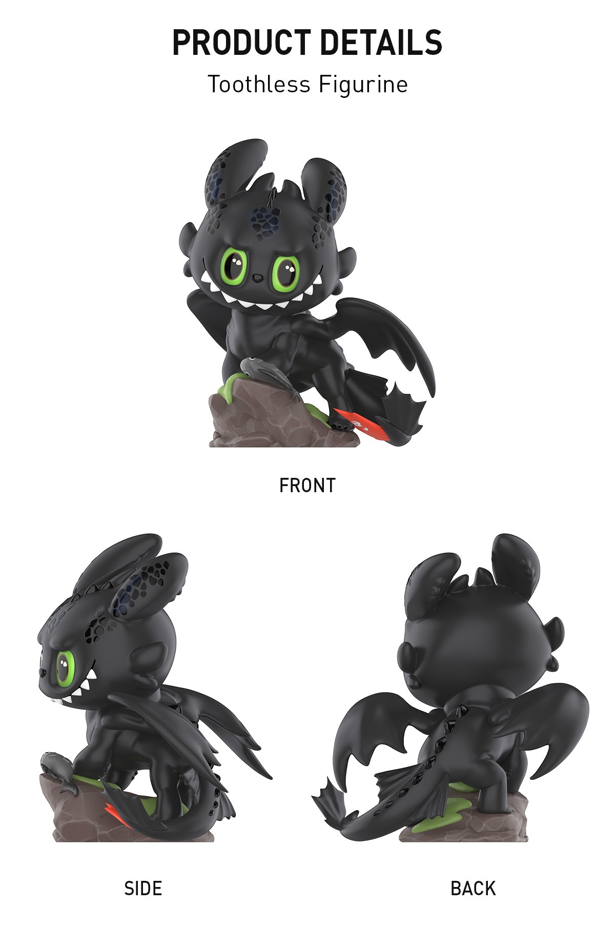 THE MONSTERS — How to Train Your Dragon Figurine | POP MART — official detail