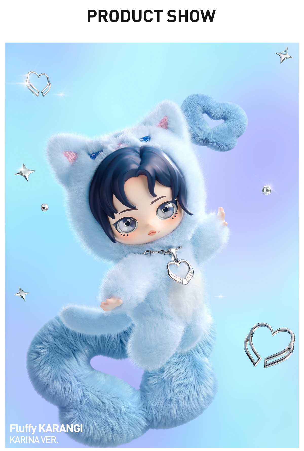 aespa — Fluffy Club Vinyl Plush Doll Pendant Blind Box | POP MART — official detail