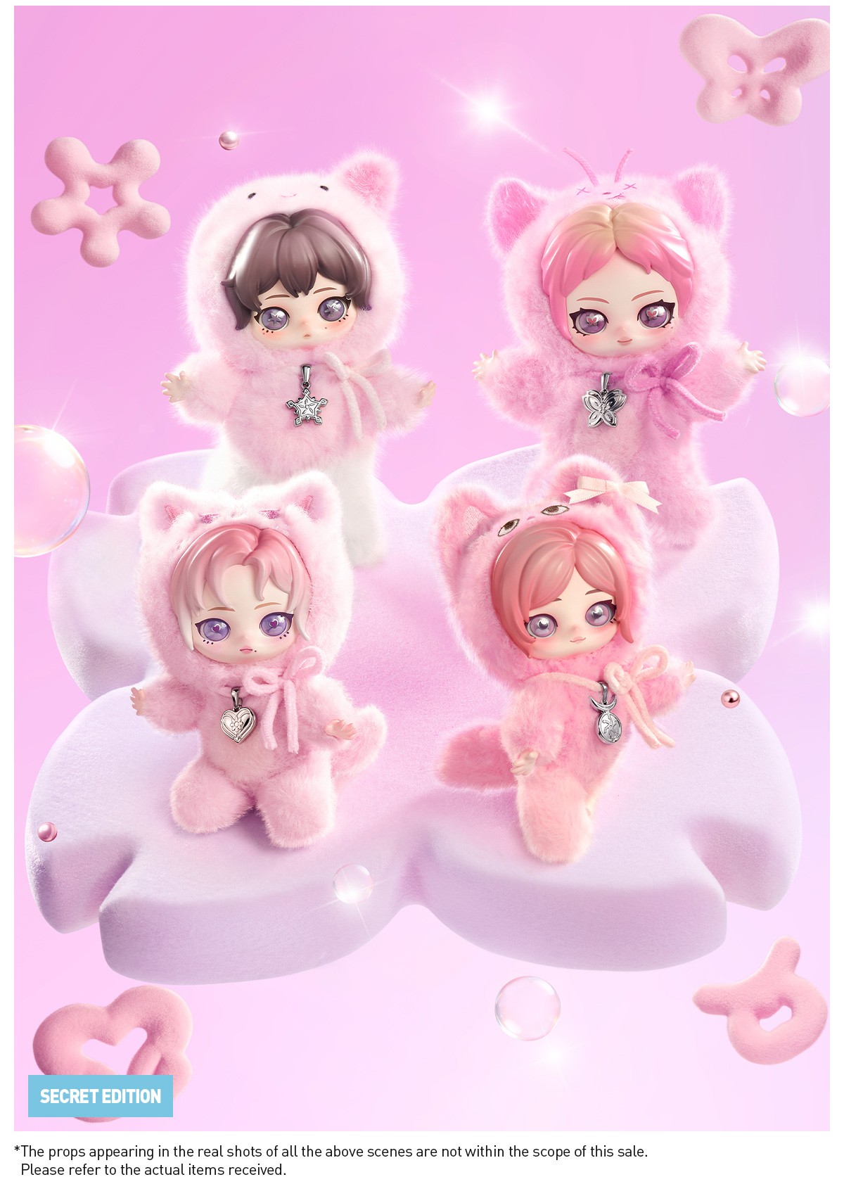 aespa — Fluffy Club Vinyl Plush Doll Pendant Blind Box | POP MART — official detail