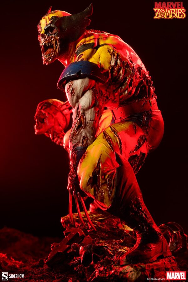 Wolverine: Marvel Zombies Statue by Sideshow Collectibles — official photo 4 Wolverine: Marvel Zombies Statue by Sideshow Collectibles — official photo 4