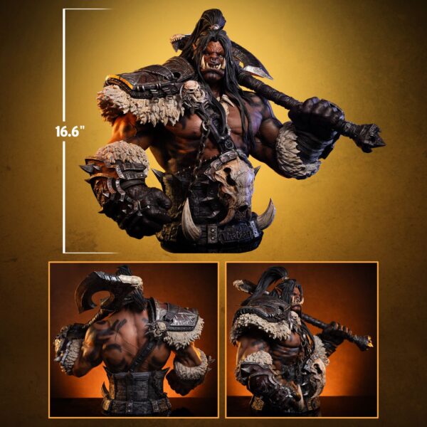 Grommash Hellscream 1:3 Scale Bust by Infinity Studio — official photo 3