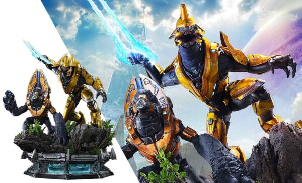 Elite Zealot & Grunt Minor: Covenant Assault Quarter Scale Statue by Prime 1 Studio — official photo 1 Elite Zealot & Grunt Minor: Covenant Assault Quarter Scale Statue by Prime 1 Studio — official photo 1