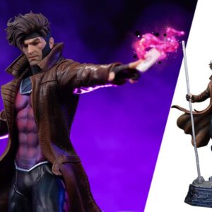 Gambit Unleashed 1:10 Scale Statue by Iron Studios — official photo 1