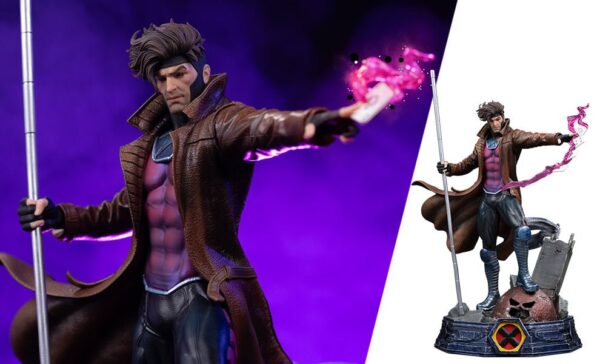 Gambit Unleashed 1:10 Scale Statue by Iron Studios — official photo 1 Gambit Unleashed 1:10 Scale Statue by Iron Studios — official photo 1