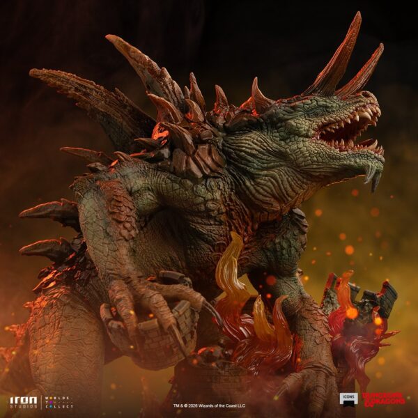Tarrasque Icons Statue by Iron Studios — official photo 2 Tarrasque Icons Statue by Iron Studios — official photo 2