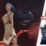 Pocahontas Colors of the Wind Version 1:10 Scale Statue by Iron Studios — official photo 1