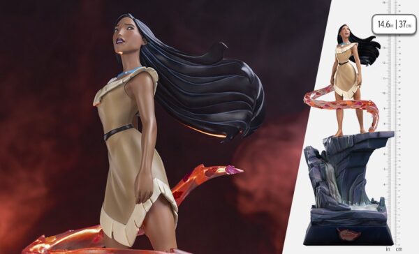 Pocahontas Colors of the Wind Version 1:10 Scale Statue by Iron Studios — official photo 1 Pocahontas Colors of the Wind Version 1:10 Scale Statue by Iron Studios — official photo 1
