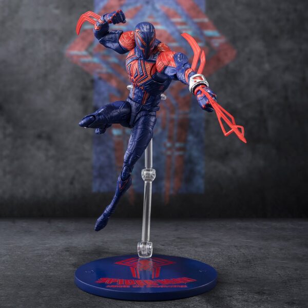 Spider-Man 2099 -928 Warden of the Multiverse- Action Figure by Tamashii Nations — official photo 2 Spider-Man 2099 -928 Warden of the Multiverse- Action Figure by Tamashii Nations — official photo 2