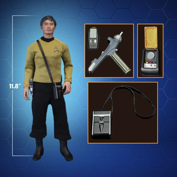 Lieutenant Hikaru Sulu Sixth Scale Figure by EXO-6 — official photo 3