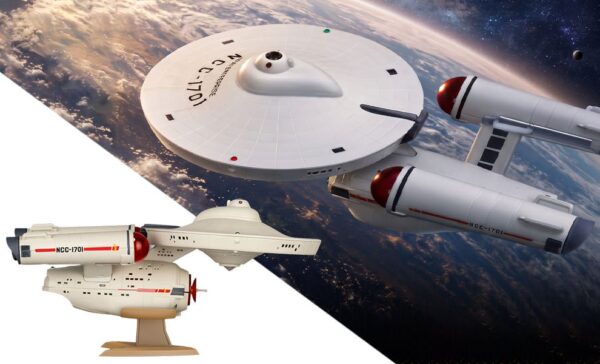 U.S.S. Enterprise NCC-1701 Collectible Figure by Beast Kingdom — official photo 1