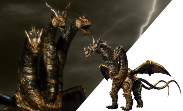 KAIZER GHIDORAH Action Figure by Tamashii Nations — official photo 1 KAIZER GHIDORAH Action Figure by Tamashii Nations — official photo 1