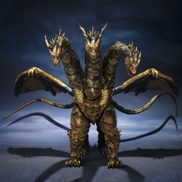KAIZER GHIDORAH Action Figure by Tamashii Nations — official photo 4 KAIZER GHIDORAH Action Figure by Tamashii Nations — official photo 4